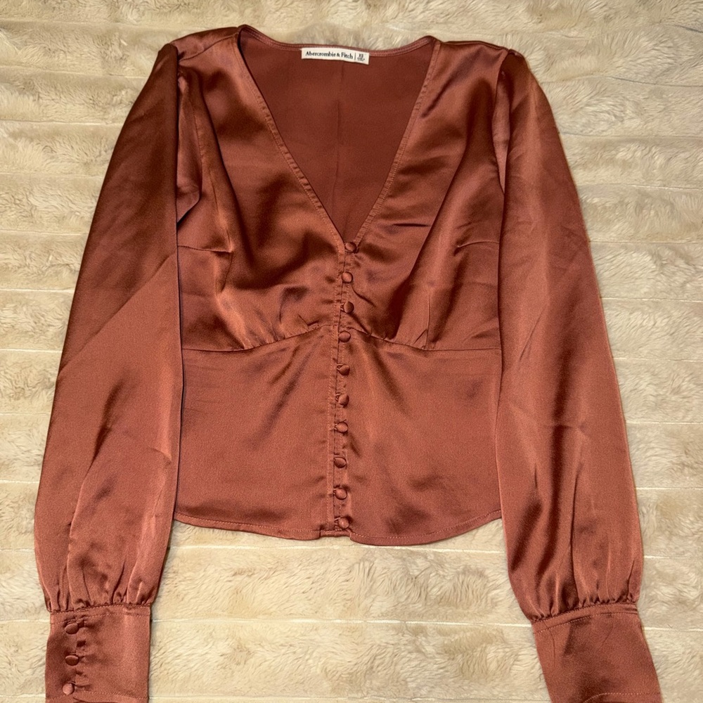 Abercrombie & Fitch Satin Top